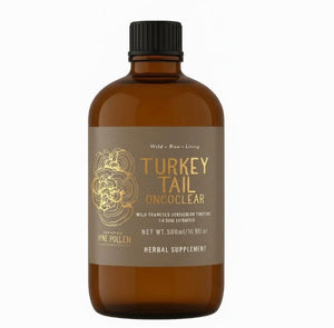 WILD TURKEY TAIL TINCTURE, 1:4 DUAL EXTRACT-250MG/ML (3.38FL OZ/100ML)