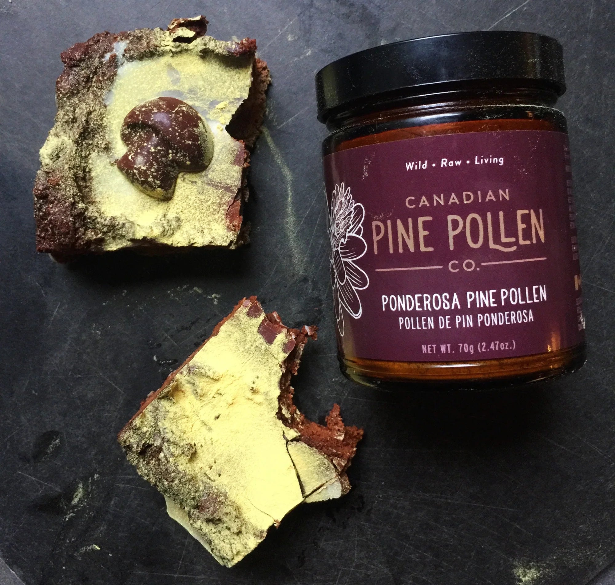 Pine Pollen and Cooking