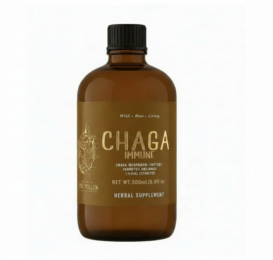 CHAGA IWILD MMUNE: 1:4 DUAL EXTRACT-250MG/ML (100ML/3.4OZ)