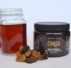 Wild Chaga Mushroom - 150g (5.3 oz)
