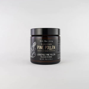 Wild Lodgepole Pine Pollen Powder - Certified Organic 30g (1.0 oz)